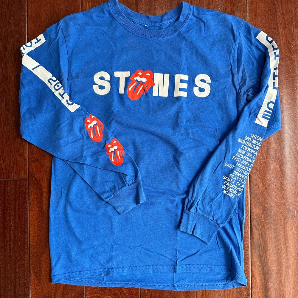 Rolling Stone Official 2019 concert tour long sleeved tshirt